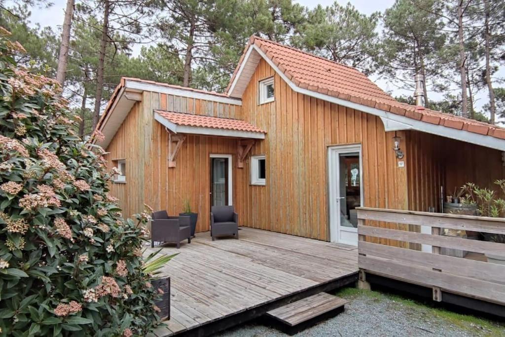 Chalet Du Bonheur - La Jenny Naturist Area 르 포르게 외부 사진
